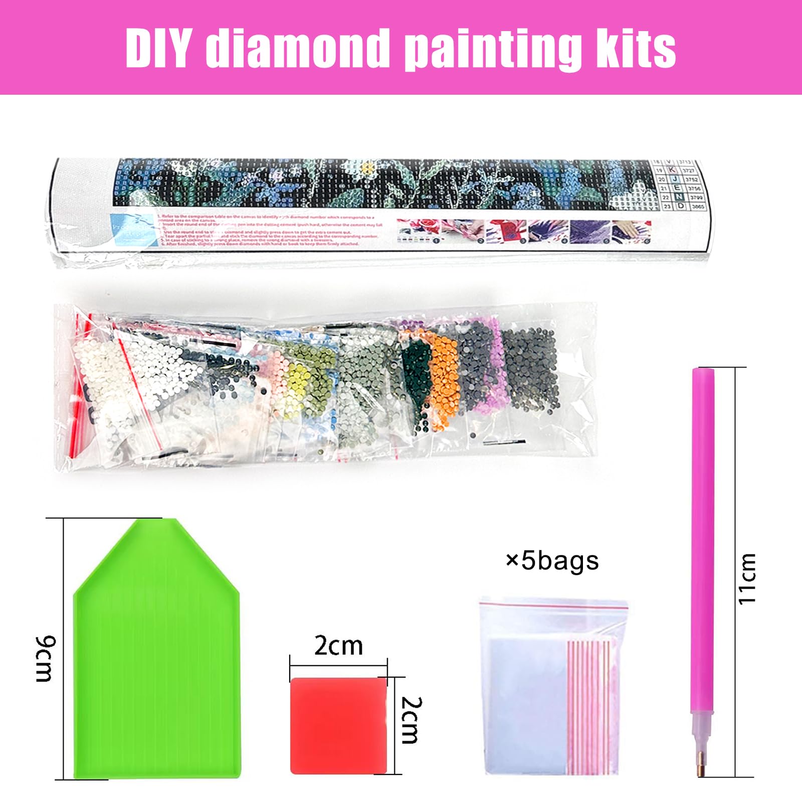Christmas Diamond Art Kits - Beginner Diamond Painting -9