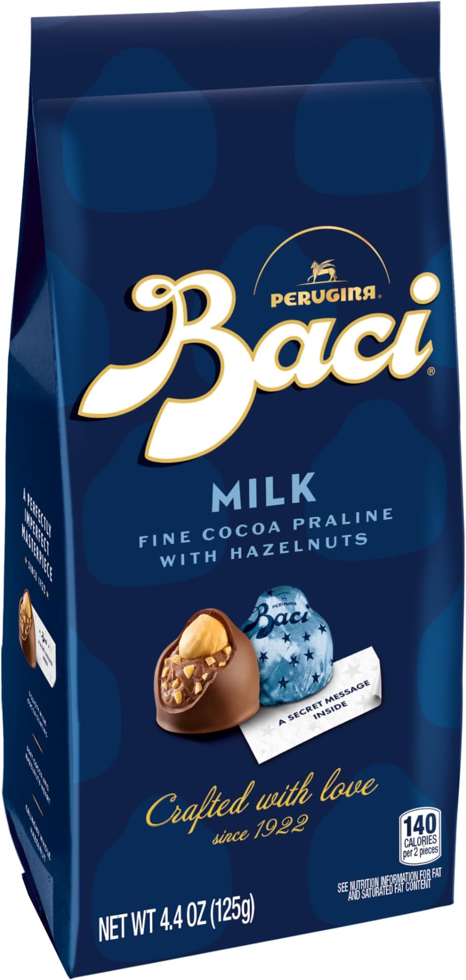 Perugina Milk Chocolate Truffle Bag, 4.4 Ounce (Pack of 4)