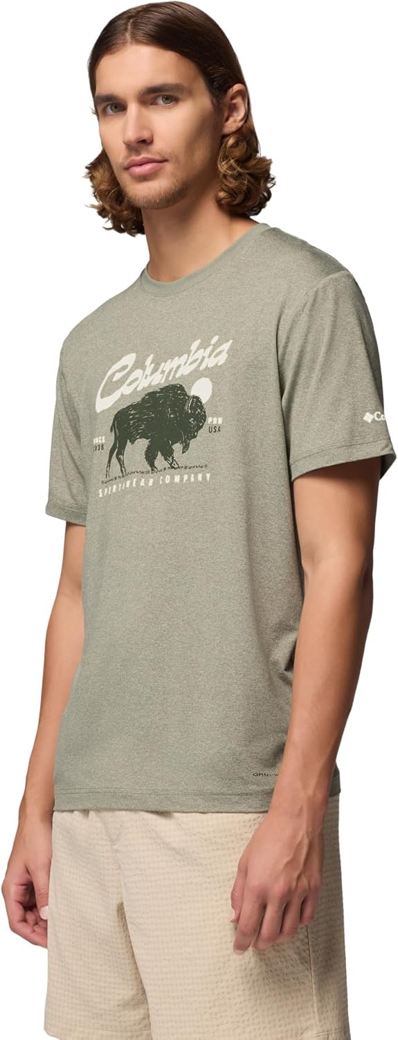 Columbia Mens Parsons Point Short Sleeve Graphic Tee