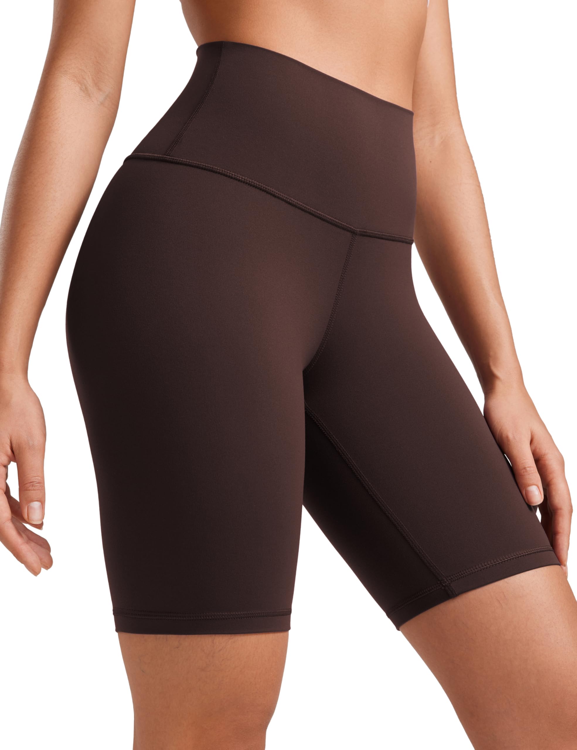 CRZ YOGA Damskie Szorty Motocyklowe Butterluxe 2.5"/4"/6"/8" - Szorty Do Jogi Z Wysokim Stanem Running Spandex Booty Shorts