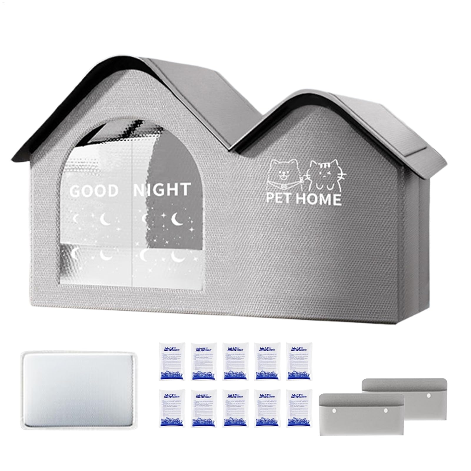Maison de refroidissement pour chat abri isotherme imperméable pour voyage