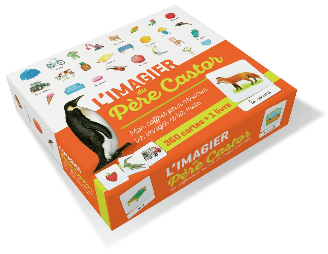 L'imagier du Père Castor: Mon coffret pour associer les images et les mots
