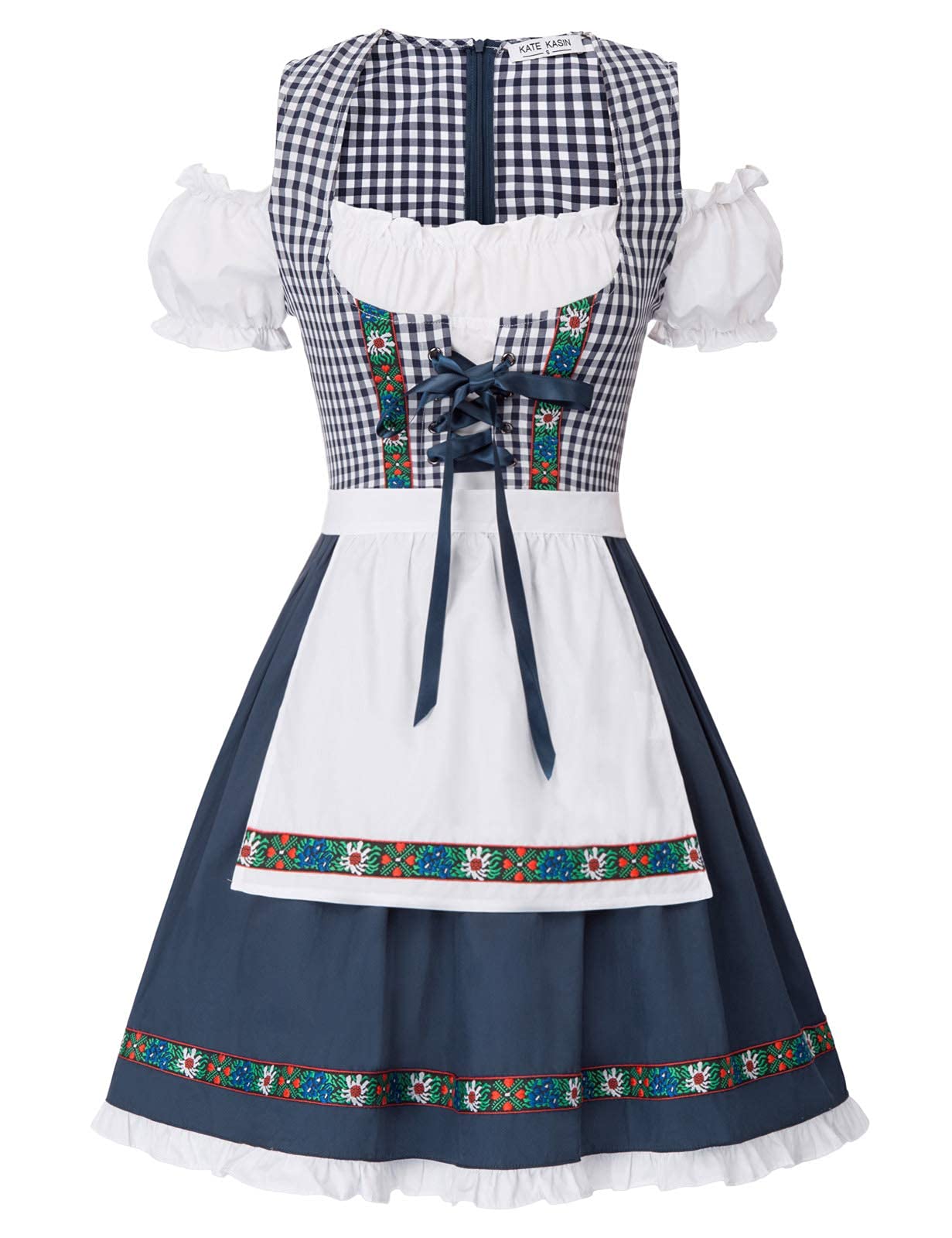 Kate Kasin Women's German Dirndl Dress Costume
