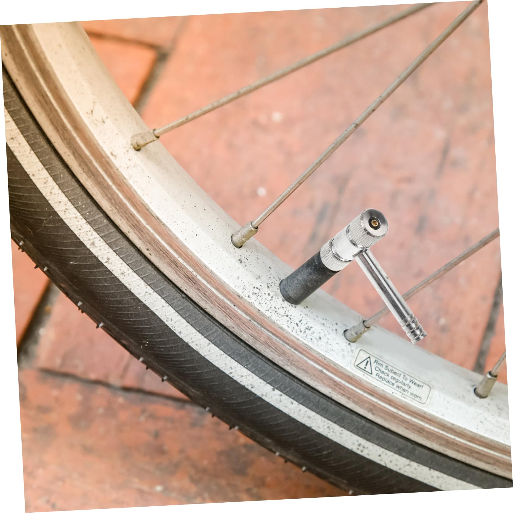 HAPINARY Double Head Air Compressor Tire Chuck for Motorcycles Electric Bikes Quick Connect Inflator Chuck