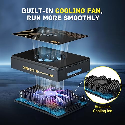 Miniatura 6 de Kinhank Super Console X5 PRO Retro Game Console with 16000+Games, Android 12.0 OS, RockChip RK3588S, Emulator Console, 8K UHD Output, WI-FI 6, BT