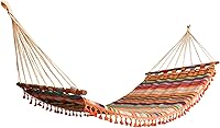 Vista 1 de Hamaca, tejida a mano, multicolor, fabricada en México por Verve CULTURE