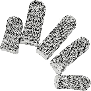 MOOKEENONE 5X Grey Finger Cover Model Anti-Cutting Finger Stall Protection Model Building Tools