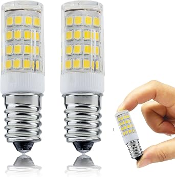 LEDSone Cooker Hood Led Bulbs E14, 3W Cool White 6000K Small Edison Screw,AC 220-240V,for Fridge/Cooker Hood/Home Lighting [Energy Class A]