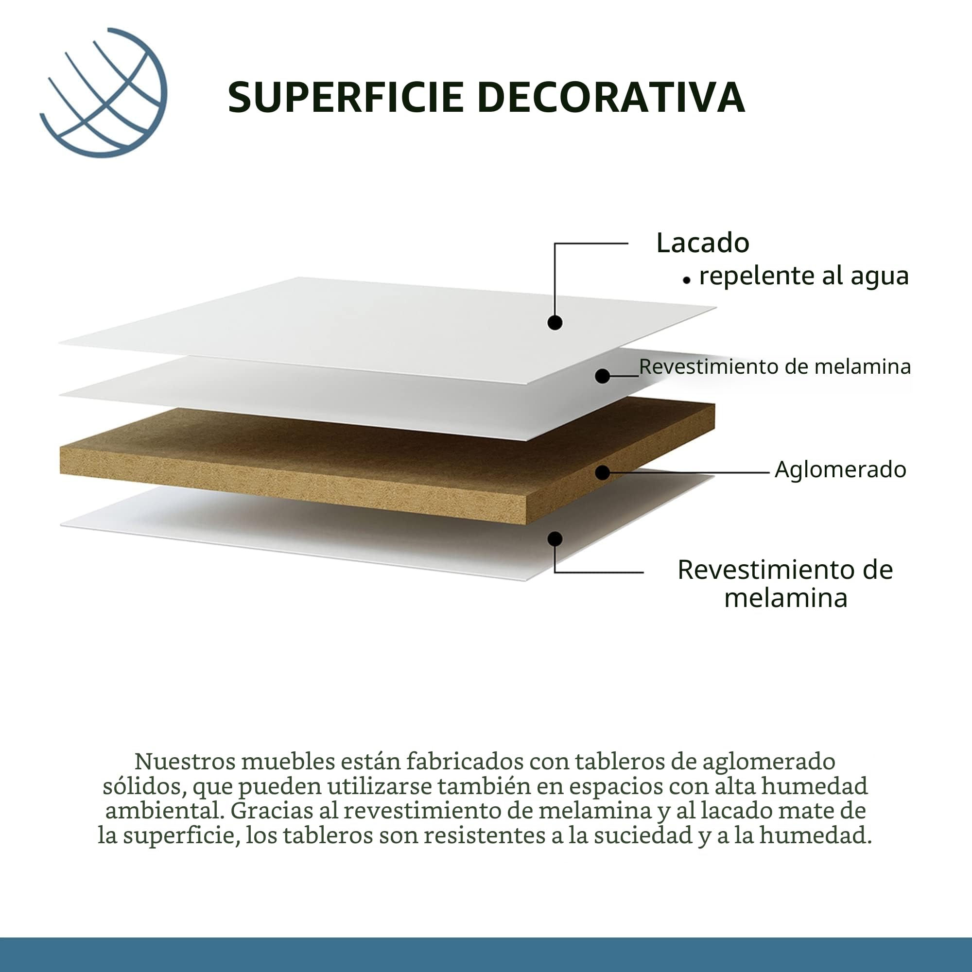 Planetmöbel Mueble perchero colgante para recibidor, 1 x 100 cm, blanco, compacto, puerta abatible con almacenamiento, para colgar o colocar de pie, 37,8 x 100 x 32,5 cm (profundidad x ancho x alto)
