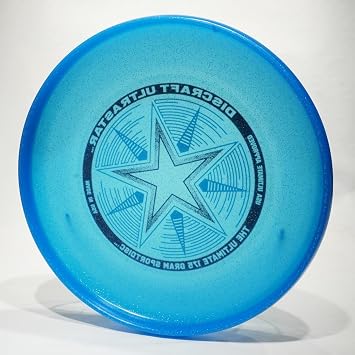 Discraft Ultrastar Sportdisc 175g Stock Blue Sparkle Ultimate Frisbee Sport Flying Disc