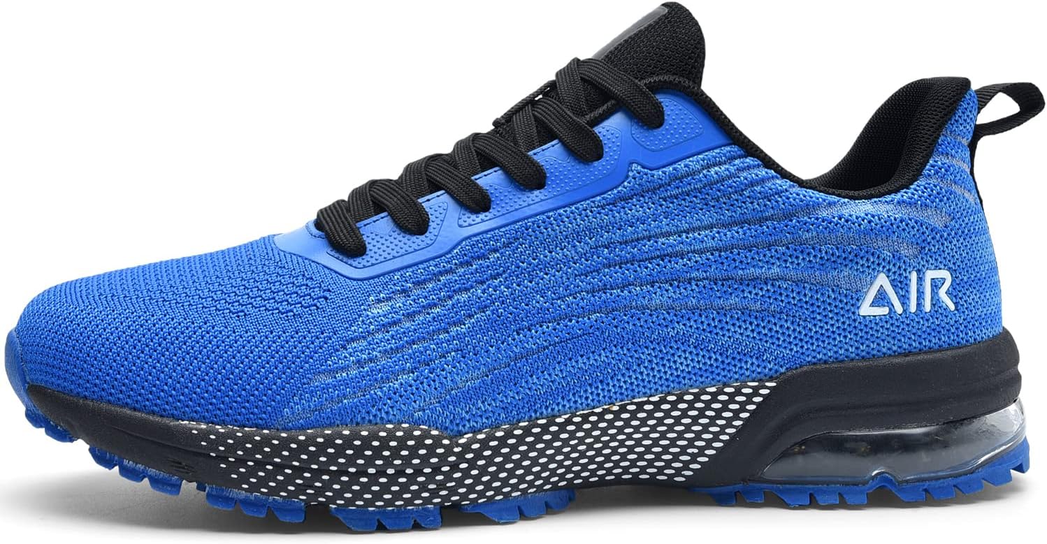 PERSOUL Mens Air Running Shoes Tennis Athletic Gym Lightweight Non Slip Walking Sports Fashion Sneakers,