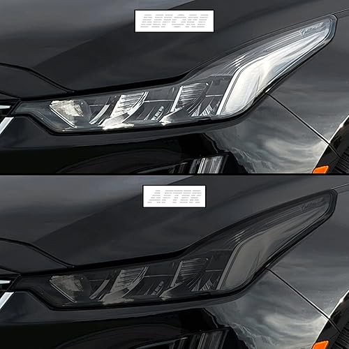 SlicKMod Tinte ahumado de vinilo precortado para faros Cadillac CT5 2020-2022 (1. faro, 20% humo oscuro)