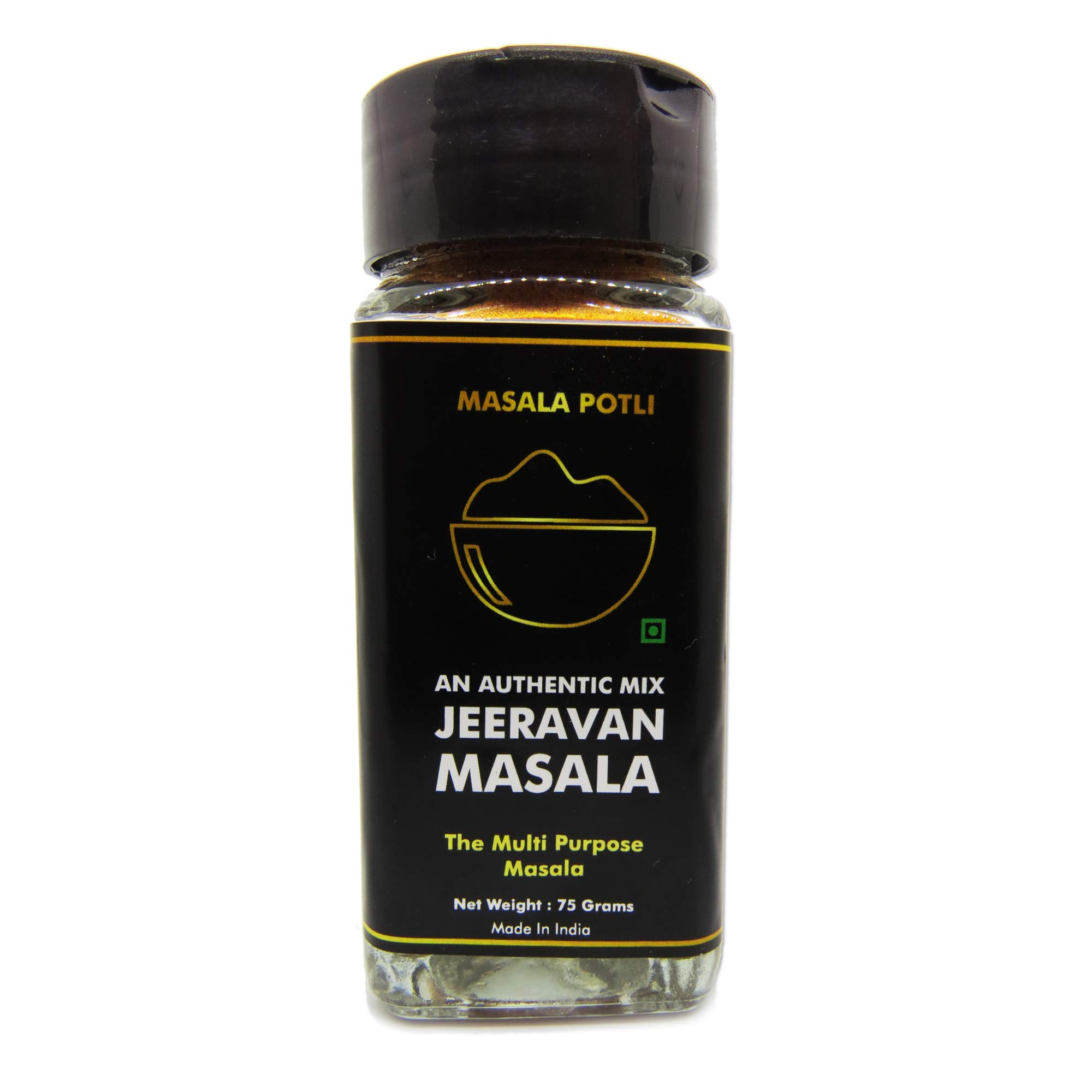 MASALA POTLI� Indore Jeeravan Masala Powder for Poha, Pakoda, Khakhra (Glass Sprinkler Jar, 75 Grams) (B08MFR6JRB) Amazon Price History, Amazon Price Tracker