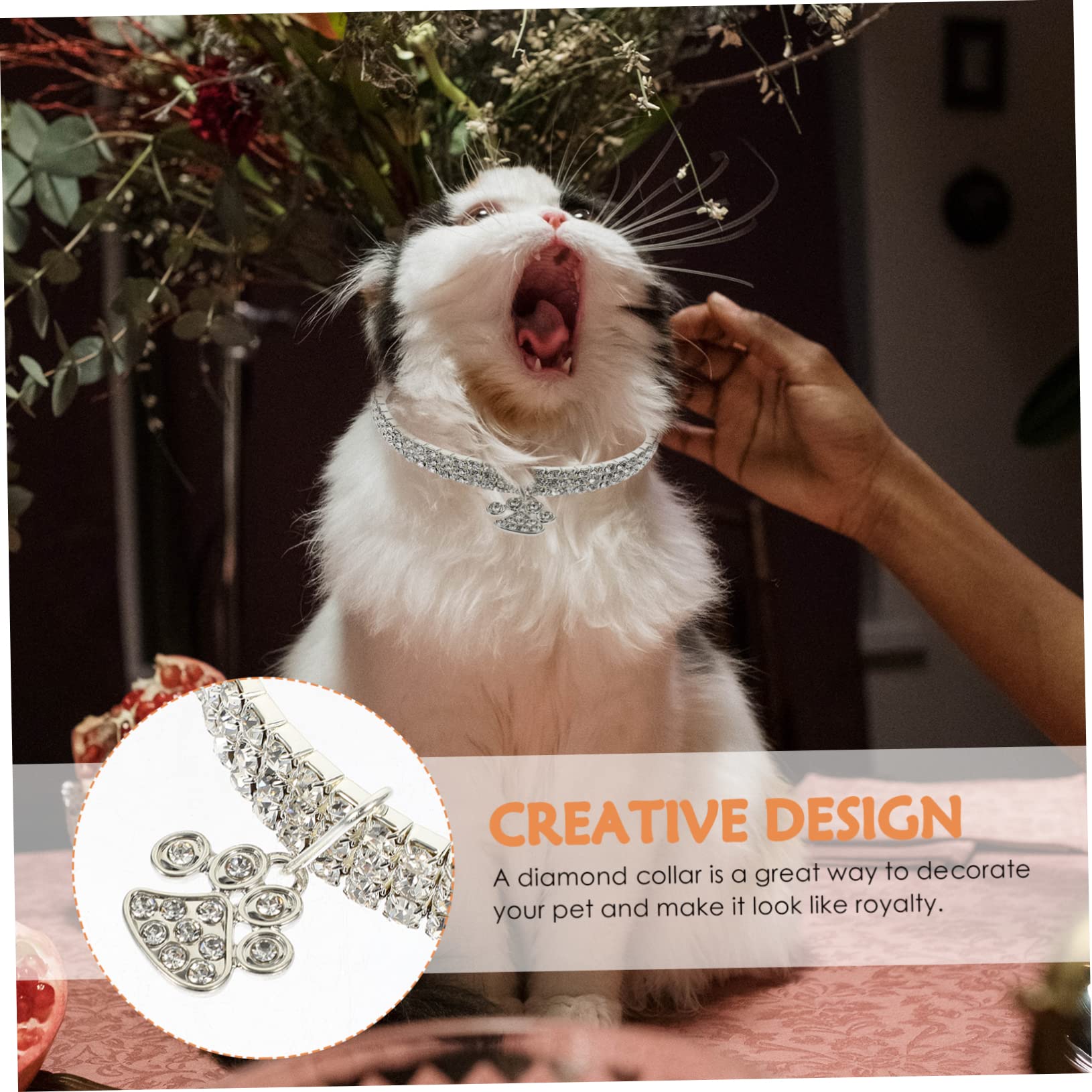 FRCOLOR 12stücke Teiliges Katzenhalsband Tragbare Halsketten Für Katzen Dekorative Und Widerstandsfähige Für Kätzchen Zubehör Für Haustierfotos Und Besondere Anlässe