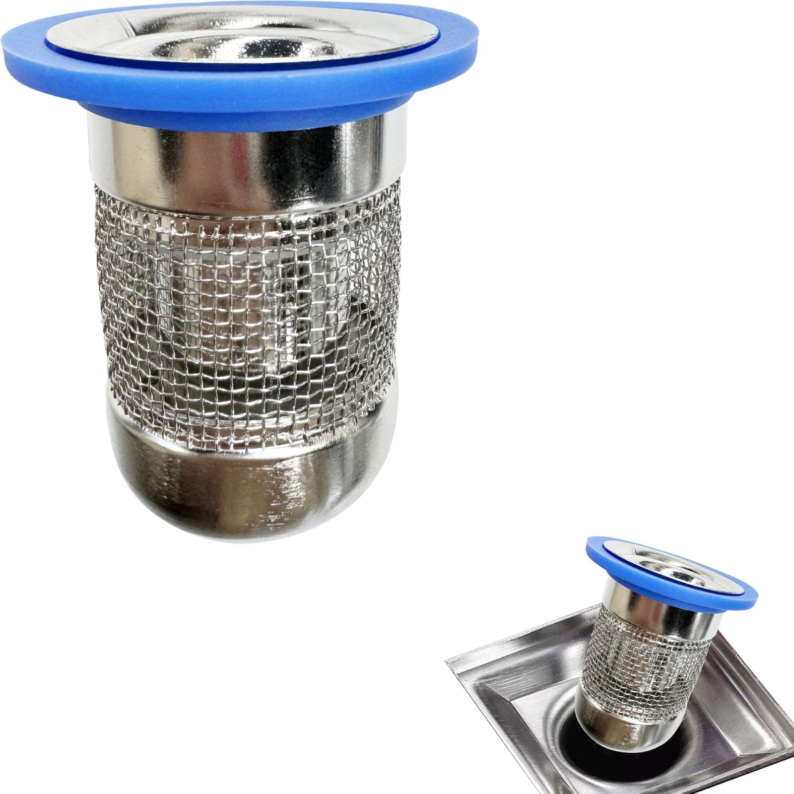 Bouchon Anti-Odeurs Pour Canalisation - Rotatif, Étanche, Pour Évier, Lavabo, Douche Et Machine à Laver