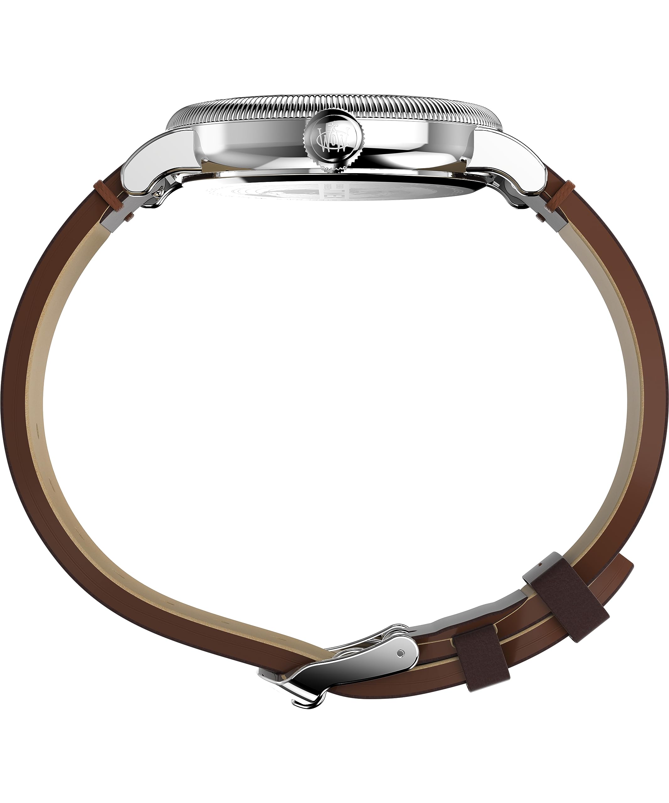Timex Men's Waterbury Coin Edge 40mm Leather Strap Watch