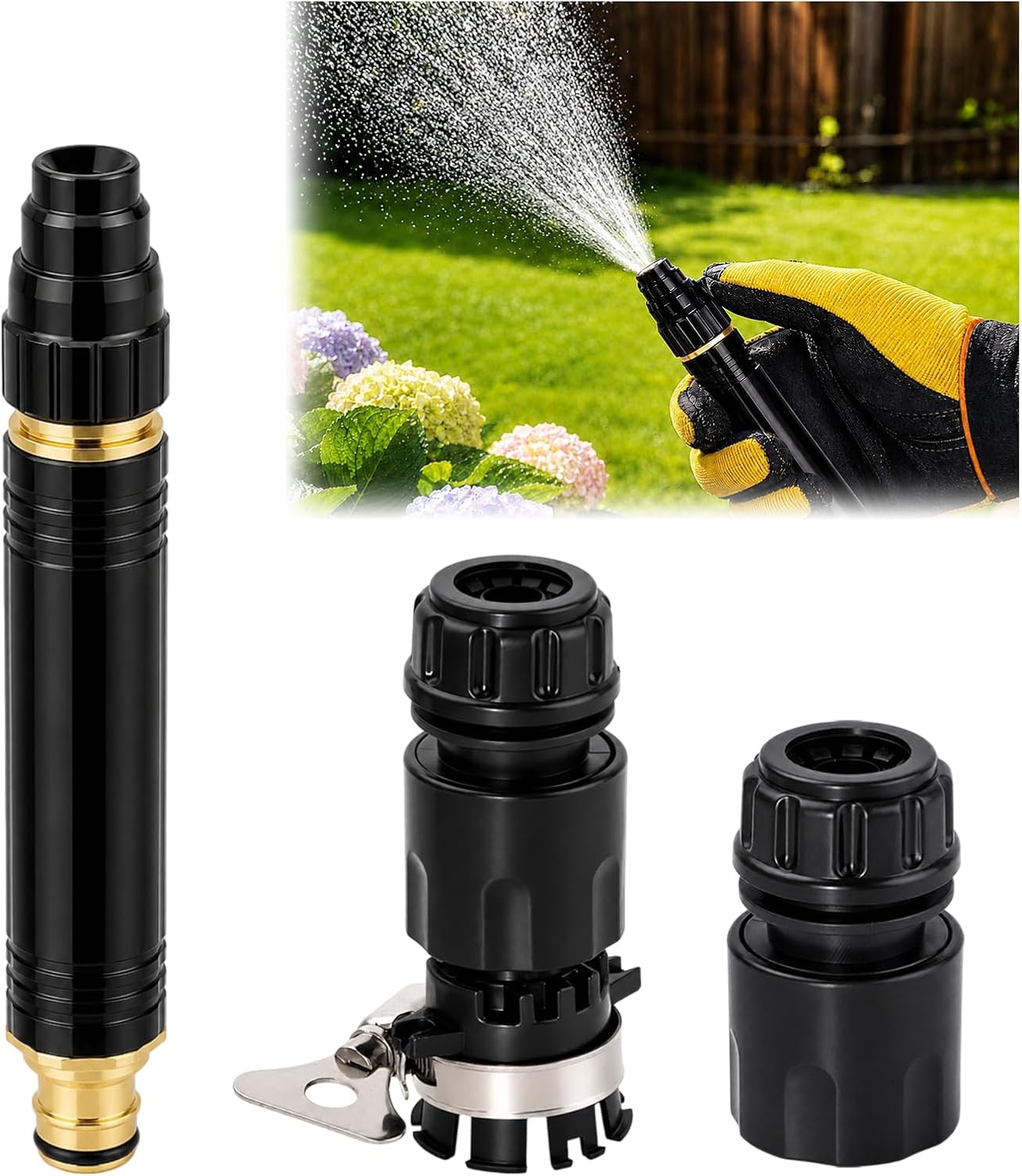 High Pressure Hose Nozzle Sprayer, Home High Pressure Car Wash Water Gun
