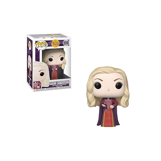 Funko 41087 Pop! Vinyl: Disney: Hocus Pocus - Sarah W/Spider Collectible Figure, Multicolour, Standard