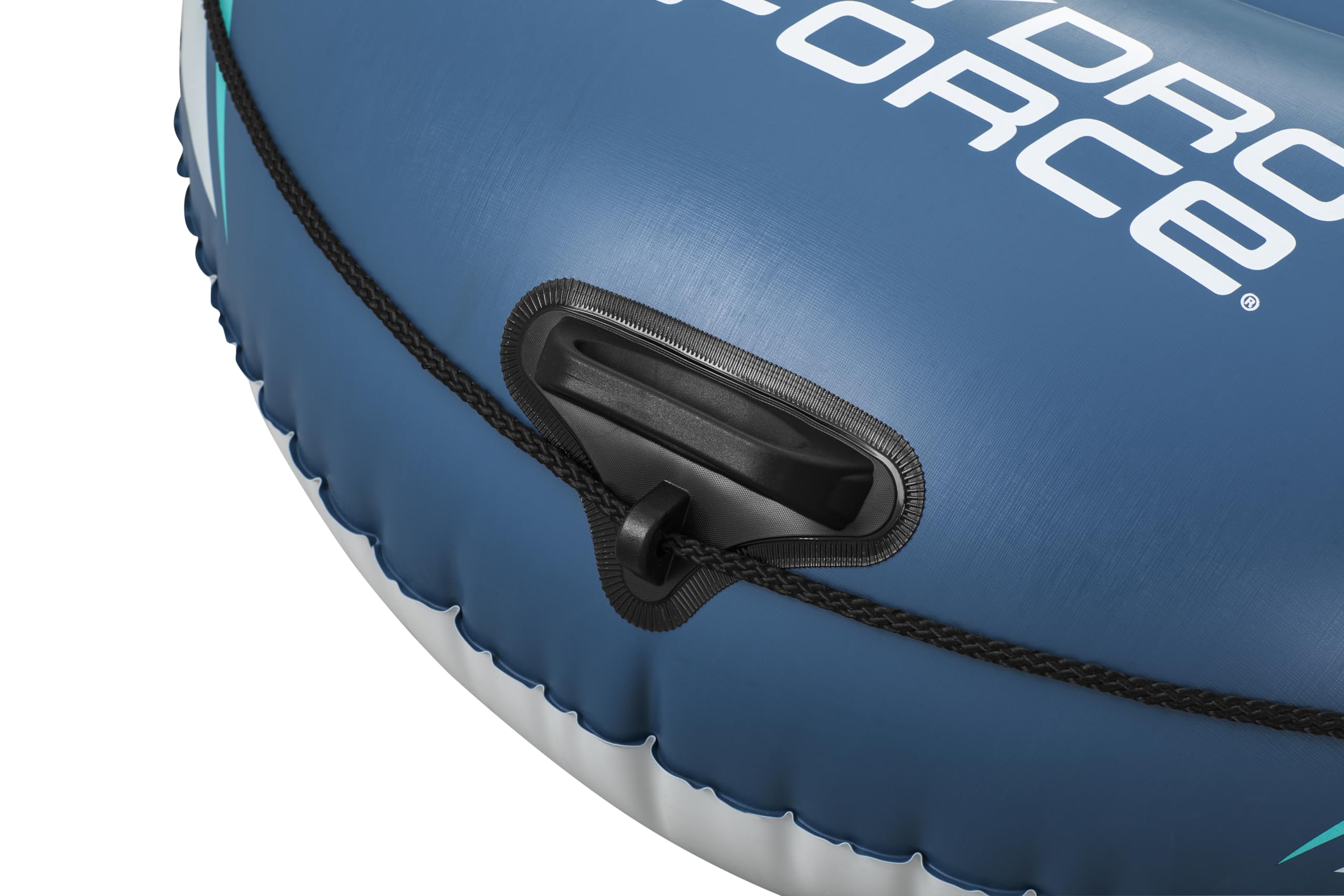 Bestway Hydro Force Schlauchboot-Set Trek X3, 294 x 137 x 39 cm, 2 Erwachsene, bis 360 kg, 3 Luftkammern, PVC, Ruderdollen, Tragegriff, Halteleine, aufblasbarer Boden, Pumpe, Ruder, GS-Zertifiziert
