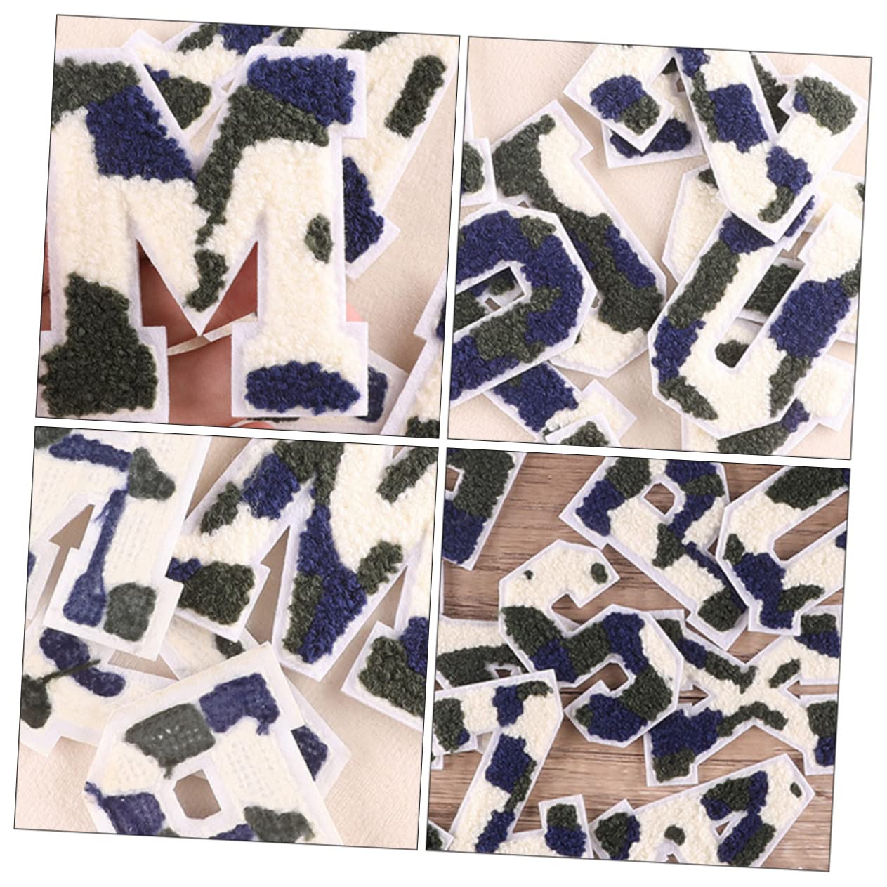 TEHAUX 104pezzi Toppe Ricamate Per Abbigliamento Patches Per Decorazione e Riparazione Jeans Borse e Scarpe