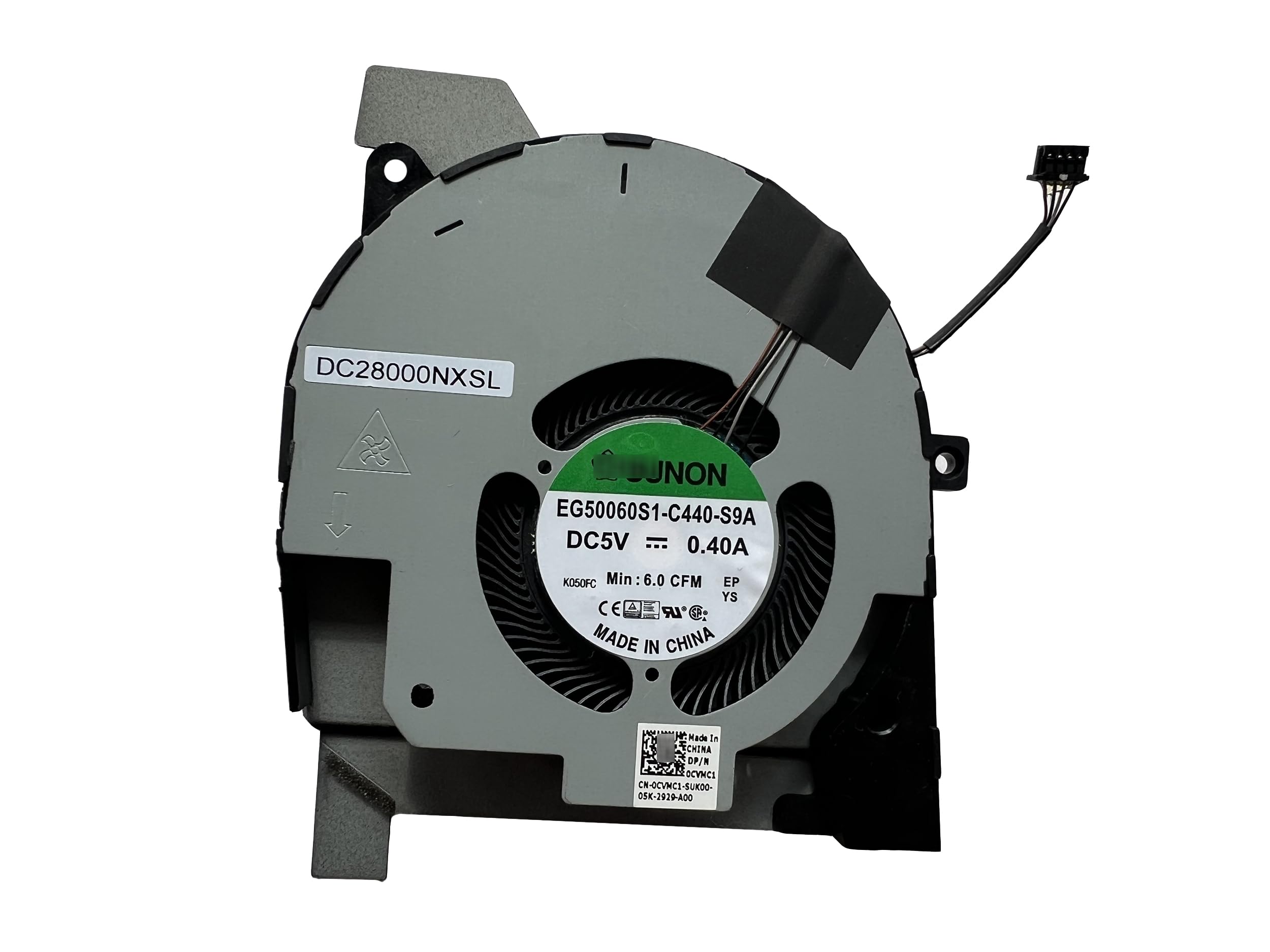 Ventilateur MG75150V1-C000-S99 Pour Dell Precision M4600 – Neuf