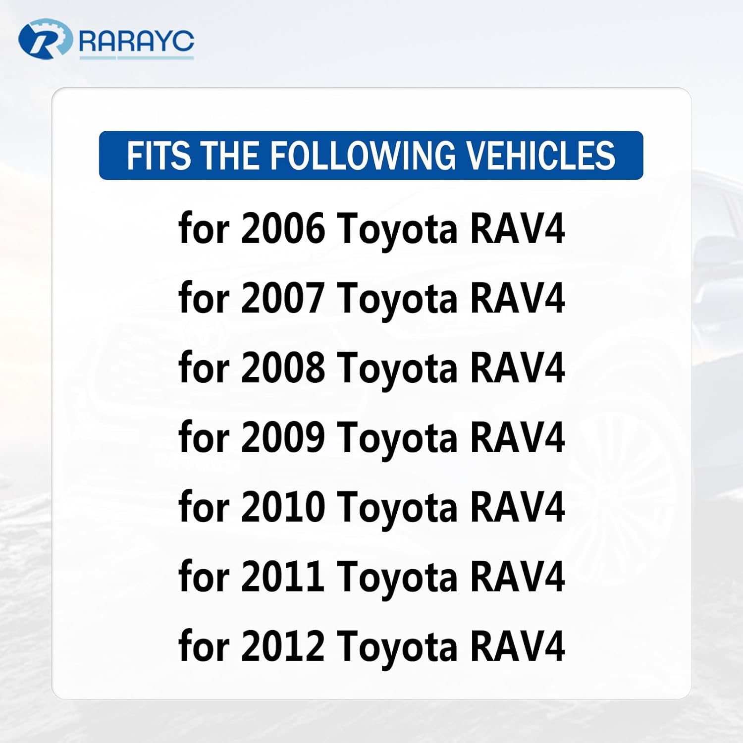 Dashboard Trim Kit Compatible with Toyota RAV4 2006-2012 Center A/C Vent Panel 55670-42060-B0 55663-42020+ Left/Right Trim Strips 55413-42070-B0 55412-42060-B0