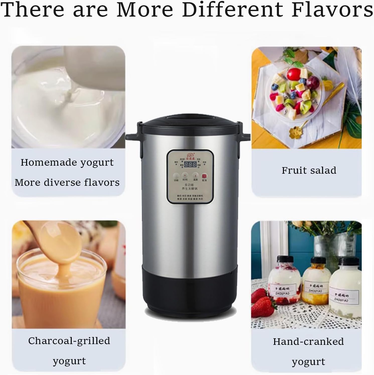 Electric Yogurt Fermenter,Natto Maker,Sweet Rice Wine Maker,Bread Dough Proofer Machine,Control Fermentation Machine,Natto Maker,for Commercial Kitchen,12L