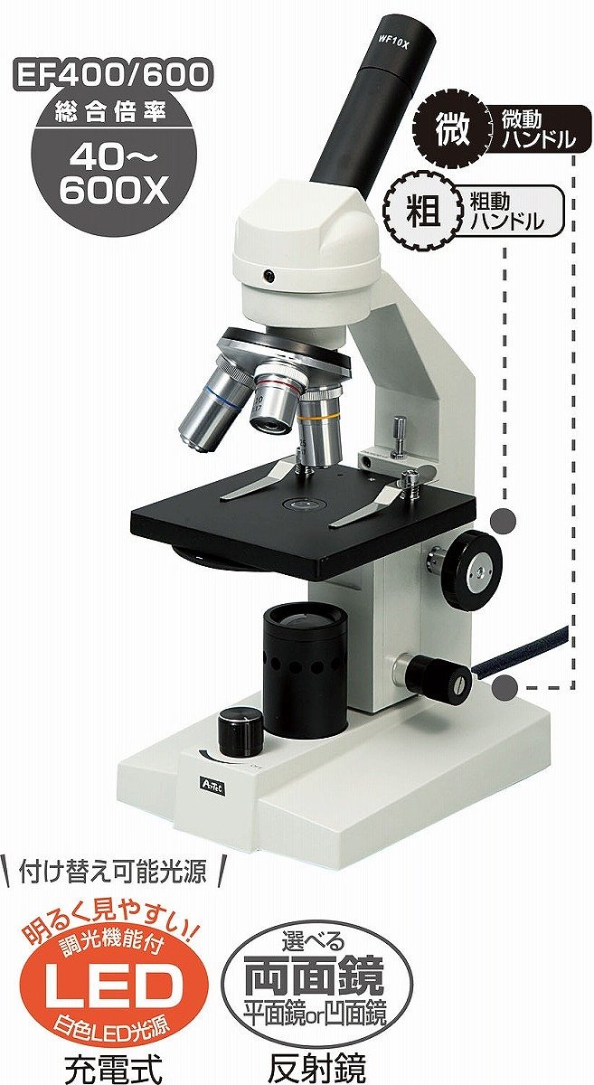 Amazon.co.jp: アーテック 生物顕微鏡 EF400/600 94209 : 家電＆カメラ