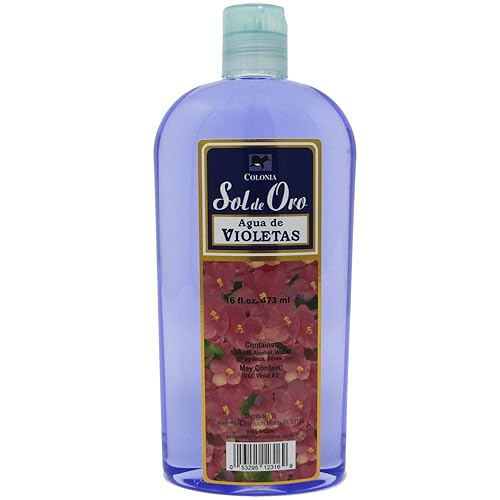 Sol de Oro Agua de Violetas 16oz