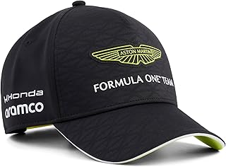 PUMA Aston Martin F1 2026 Team Hat | Curved brim, All the latest team and partner logos, Unisex regular fit, Officially licensed