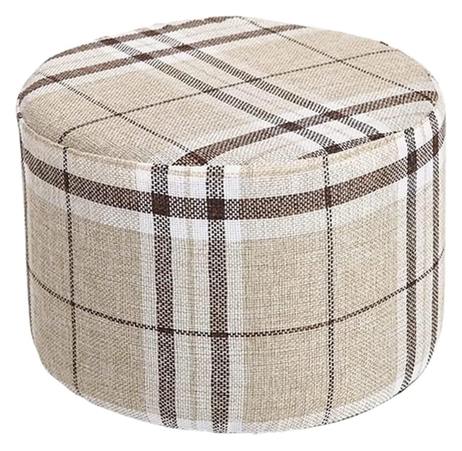 Pouf ottoman multifonctionnel pour optimiser l'espace dans un petit salon