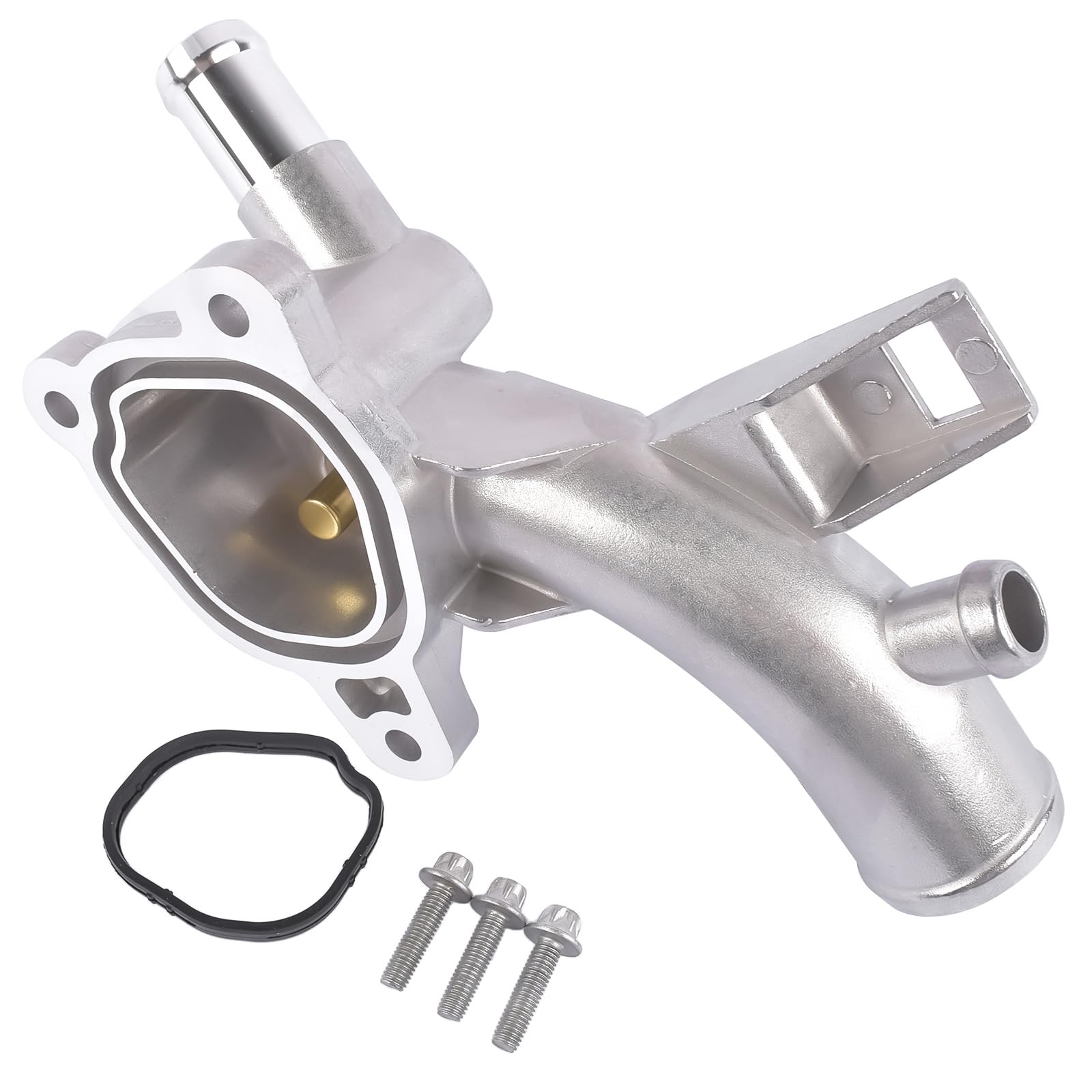 Brida de refrigerante Aluminio Compatible con Adam Astra J Meriva 25192985 | Compatible con Corsa E D Meriva B, 1338022