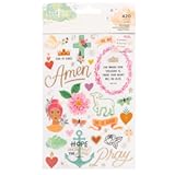 Creative Devotion Draw Near Sticker Book 8&sol;Sheets-W&sol;Gold Foil Accents&comma; 418&sol;Pkg