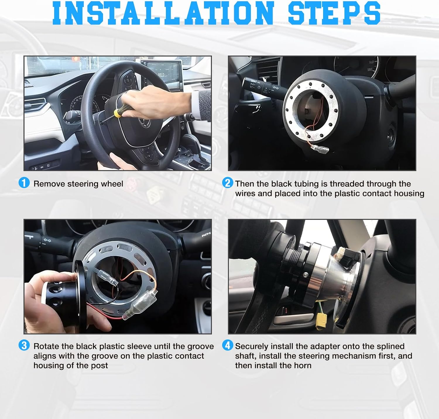 Steering Wheel Hub Adapter fit for INFINITI G35 2003-2007 for INFINITI G37 2008-2013 for Nissan 350Z 2003-2009 for Nissan 370Z 2009-2010 for Nissan Sentra 2006-2012