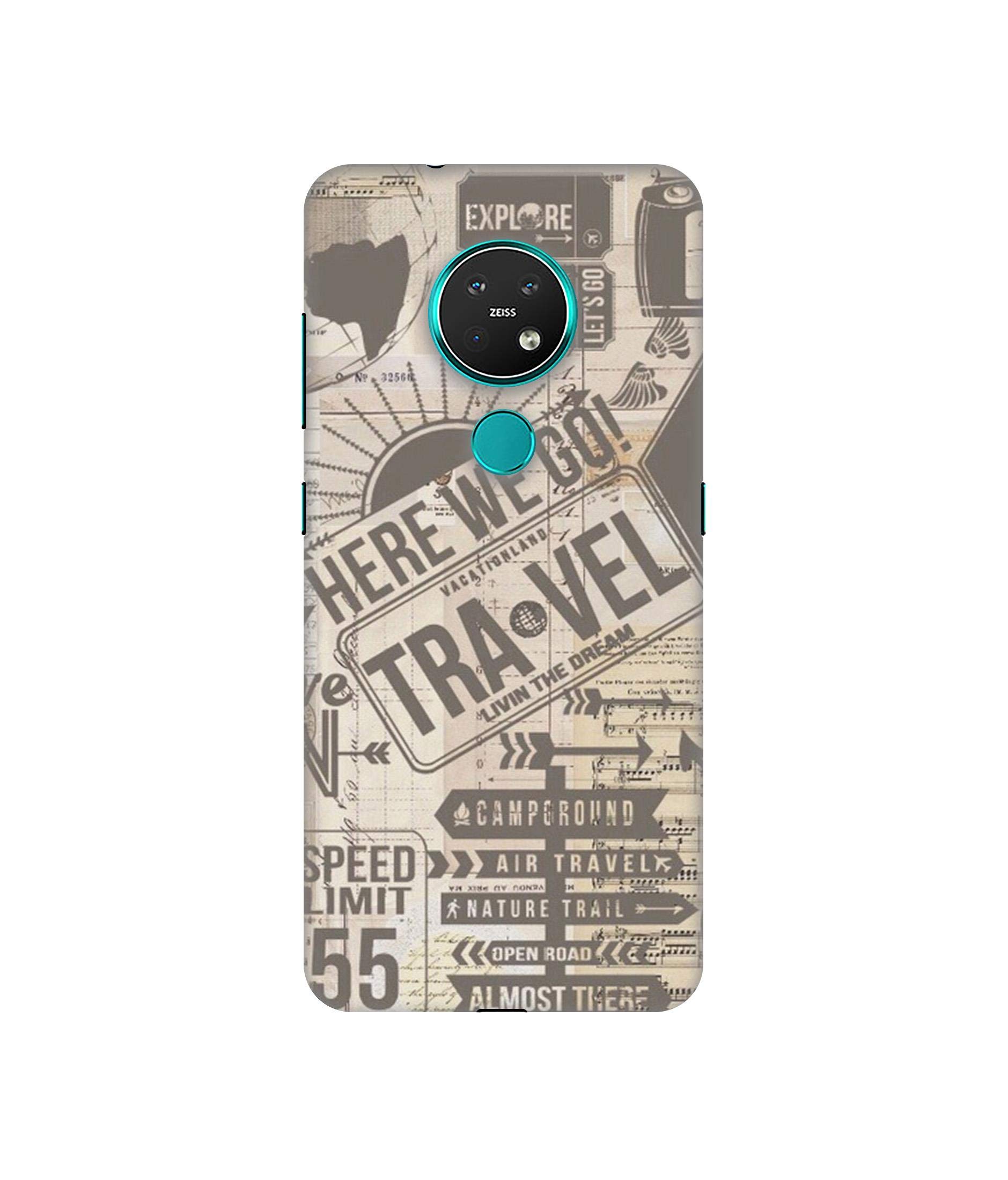 Casotec Travel Design 3D Printed Hard Back Case Cover for Nokia 7.2 (B07Z4RQZVZ) Amazon Price History, Amazon Price Tracker