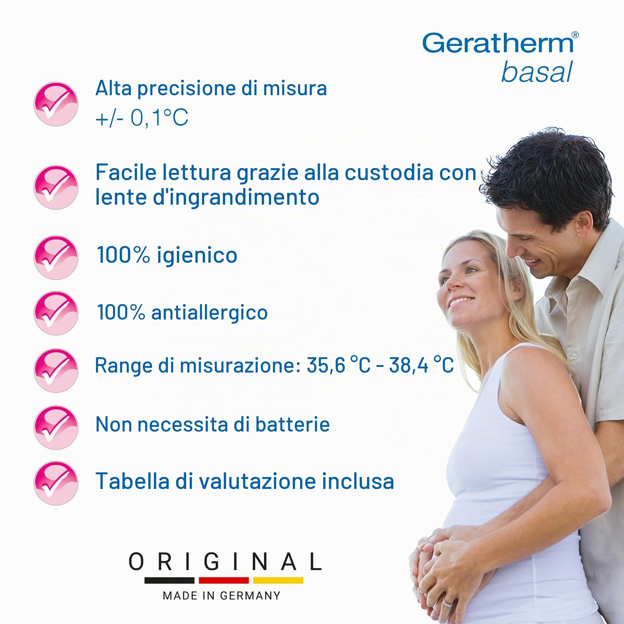 Termometro Basale Analogico Geratherm