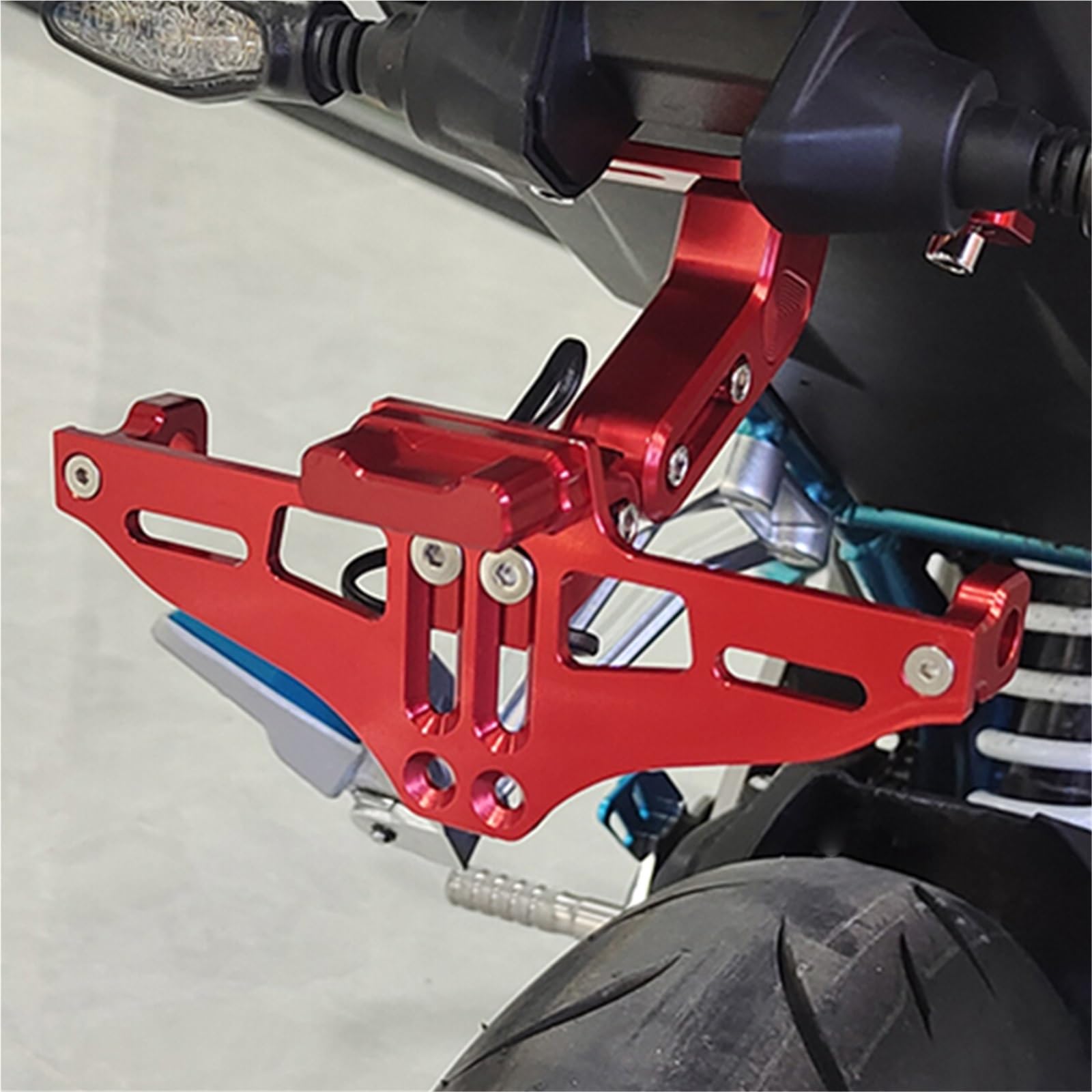 Per XADV750 XADV-750 X-ADV 750 2017 2018 2019 2020 2021 2022 2023 2024 2025 Portatarga Numero Di Targa Telaio Staffa Luce
