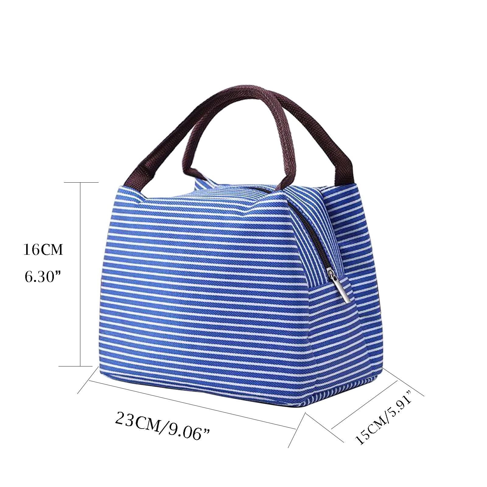 Isolierte Lunchbox-Tasche Für Damen & Herren – Große Kapazität, Wasserabweisend, Mit Wiederverwendbaren Beuteln – Für Büro & Picknick