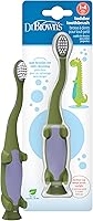 Vista 13 de Cepillo de dientes de Dr. Brown's para bebés y niños pequeños - Cocodrilo, libre de BPA - Edad 1-4 años