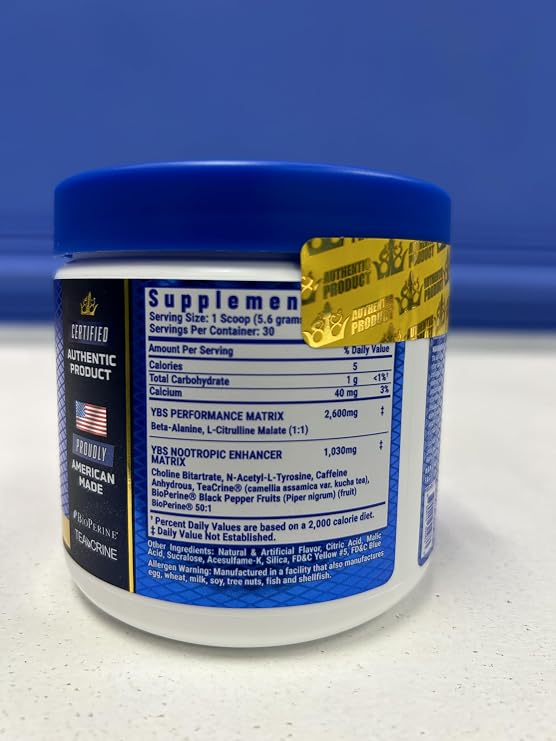 Ronnie Coleman Signature Series NEW Pre Workout Powder for Women & Men, Preworkout w/Amino Acid Beta Alanine, L Citrulline, Caffeine for Energy Support, Endurance & Focus (Carnival Rush)