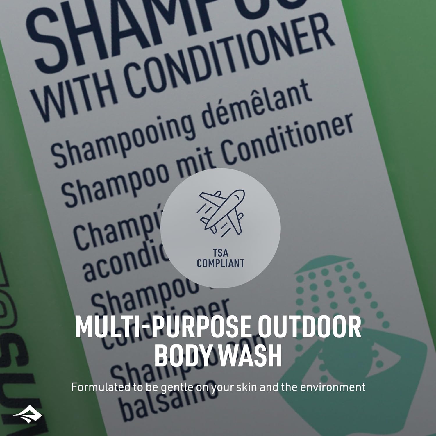 Sea to Summit Trek and Travel Liquid Conditioning Shampoo, 3-Pack (3 x 100ml Bottles)