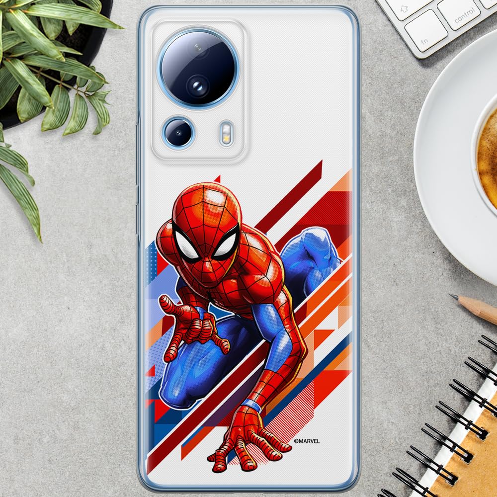 Funda Para Xiaomi 13 Lite / CIVI 2 Con Licencia Oficial Marvel - Diseño Spider-Man, TPU Flexible