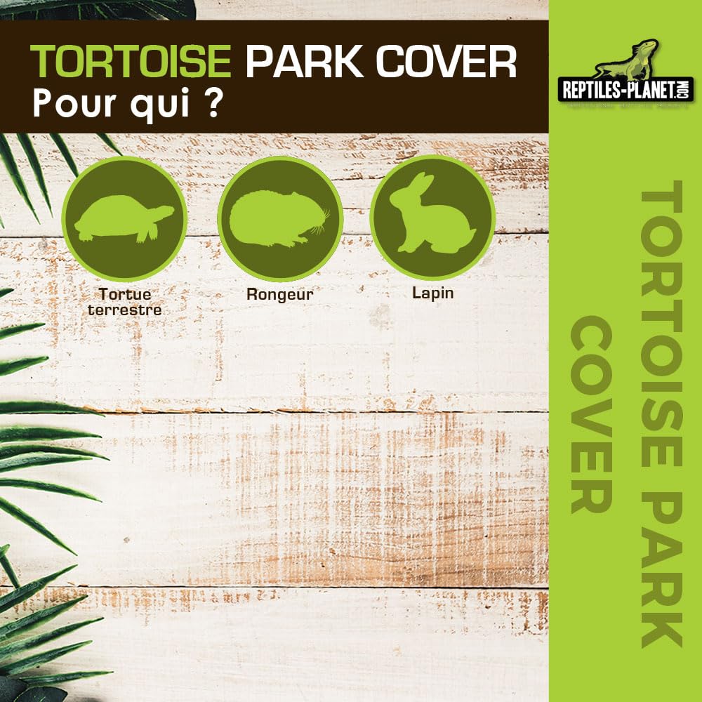 Reptiles-Planet Schildkrötenpark-Abdeckung