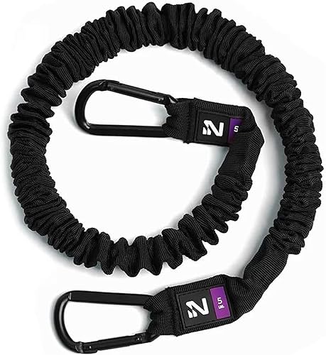 Miniatura 11 de Iron Neck Resistance Band, Durable Exercise Band with Steel Carabiners for Neck Training, Strength Workouts, Stretching, and Rehab