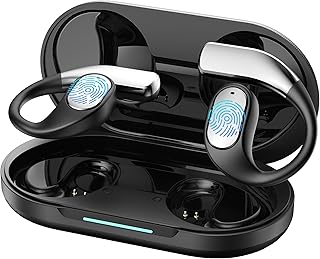 AI Language Translator Earbuds,OWS Real-Time 4-in-1 Translation Earbuds 144 Languages & Accents, Bluetooth 5.4 Translation Device for Travel/Business/Learning (SP39 Silver Black)