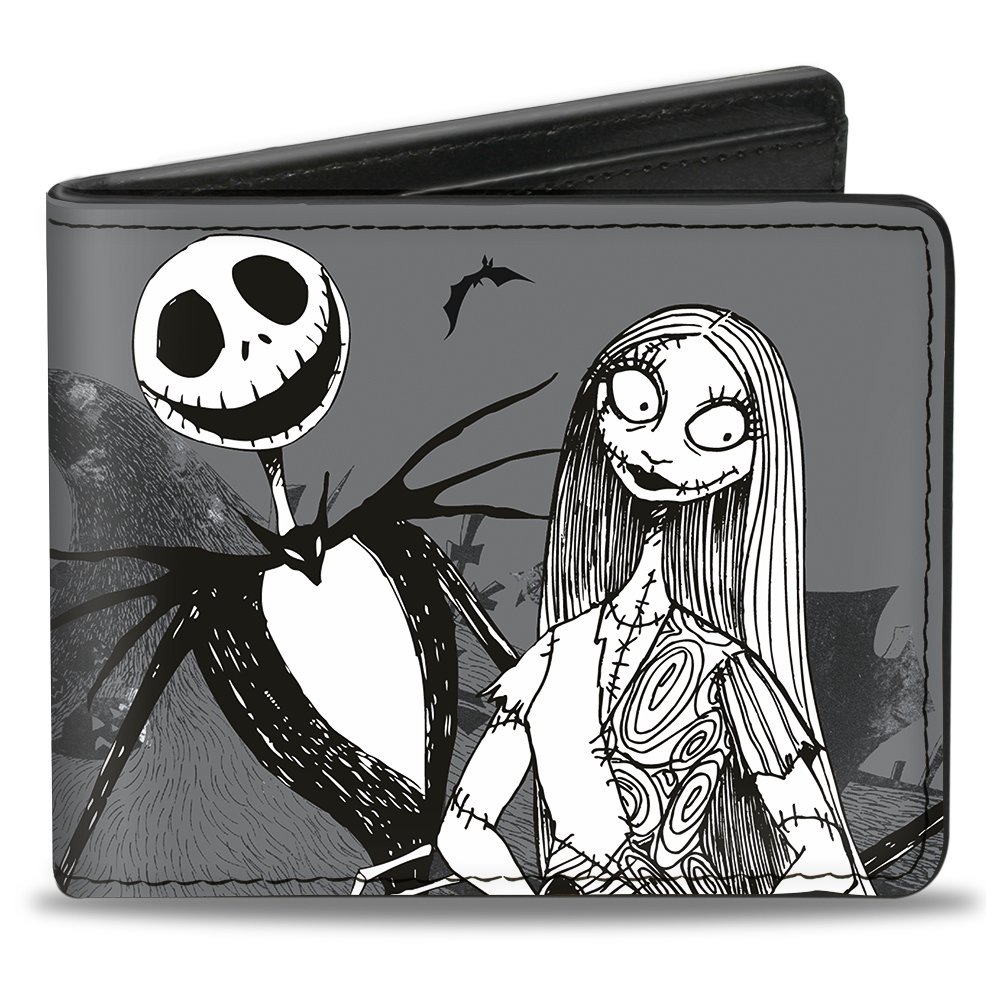Buckle-DownMen's Nightmare Before Christmas Jack & Sally Pose, Multicolor, Standard Size