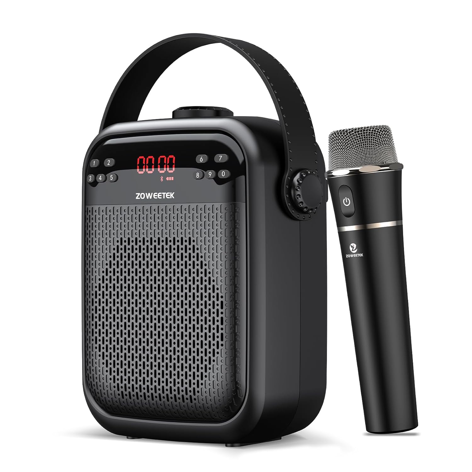 ZOWEETEK Voice Amplifier for Teachers Wireless, Wireless Voice Amplifier with Microphone Handheld, Buletooth PA System Speaker and Microphone,Portable Megaphone for Classroom, Speech, Meeting,Outdoor