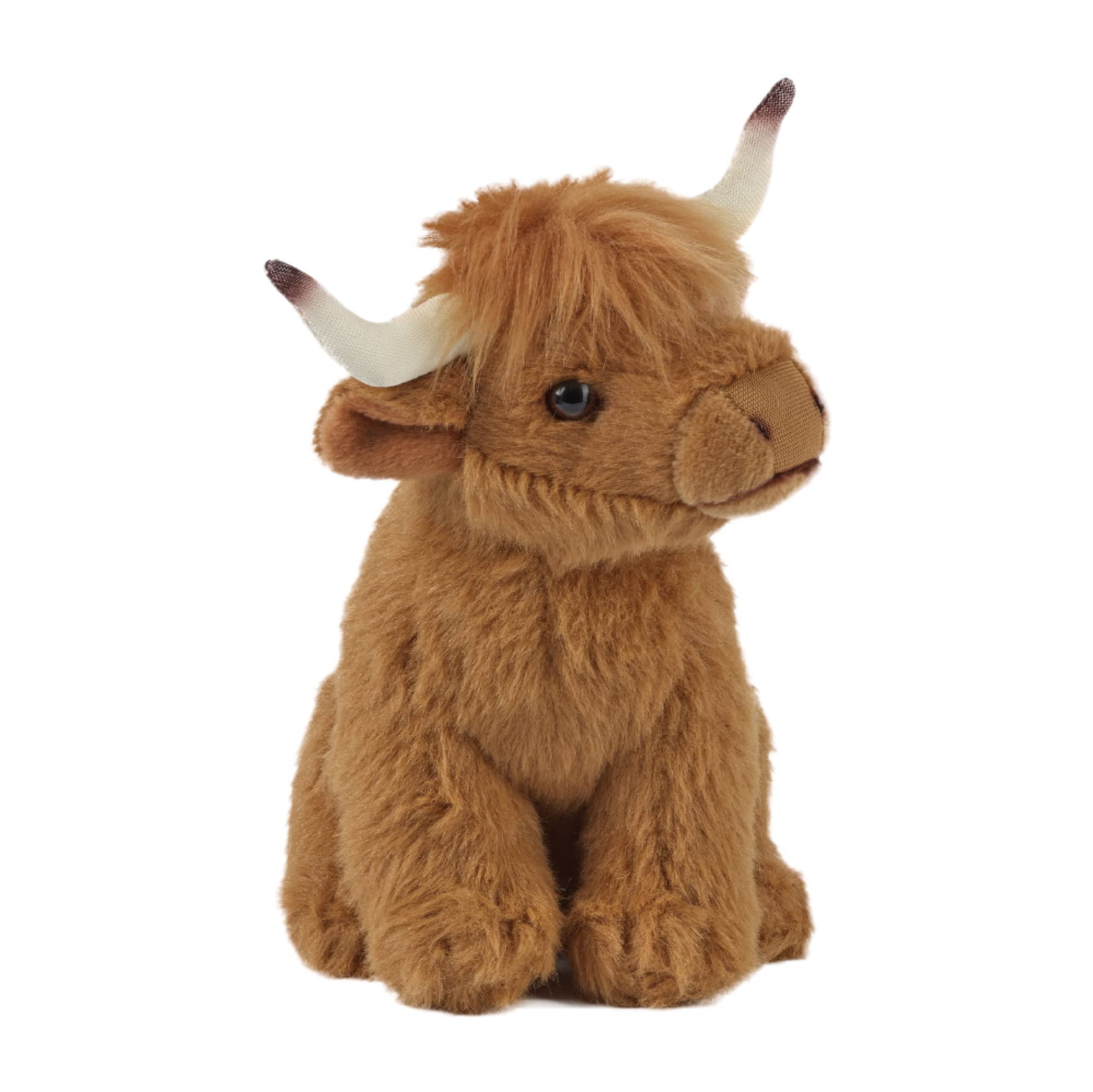 living nature highland cow soft toy