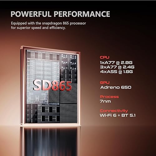 Miniatura 9 de Retroid Pocket Mini V2 de mano, pantalla OLED de 3.92 pulgadas 1240 x 1080, 60 fps portátil Android Gaming Handheld con WiFi 6BT5.1, procesador