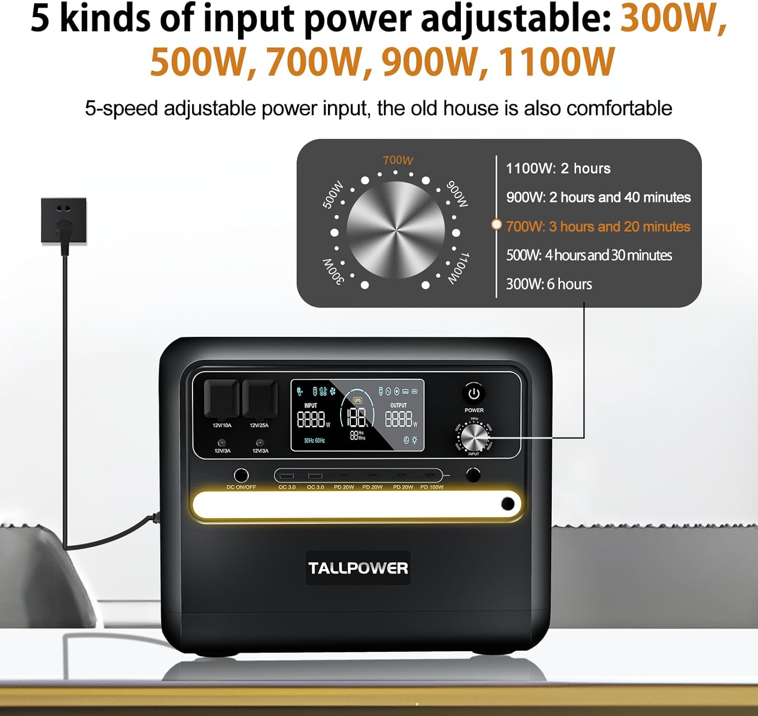 TALLPOWER V2400 ポータブル電源 ユーザーマニュアル